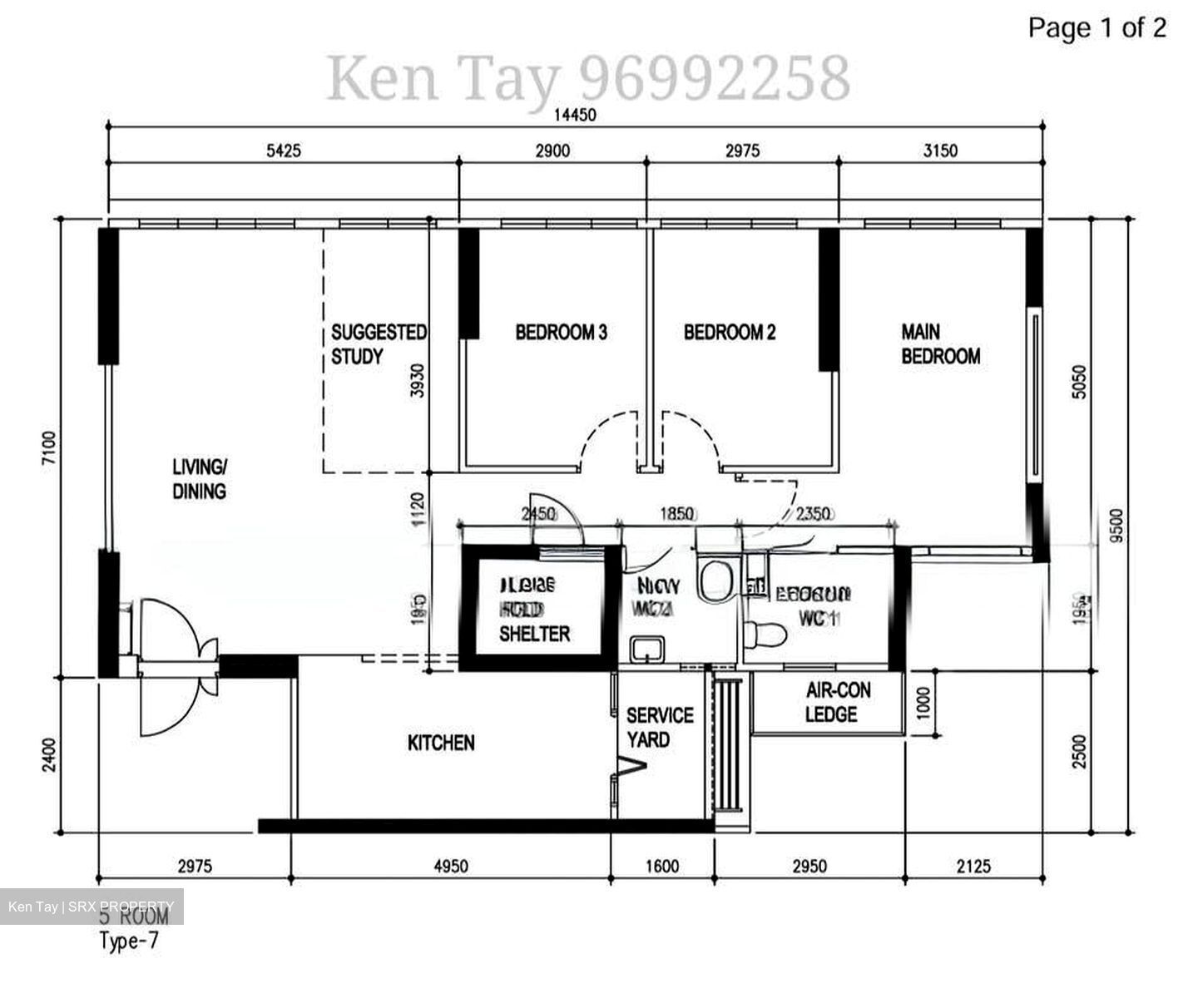 Blk 619B Tampines Greenverge (Tampines), HDB 5 Rooms #556253121